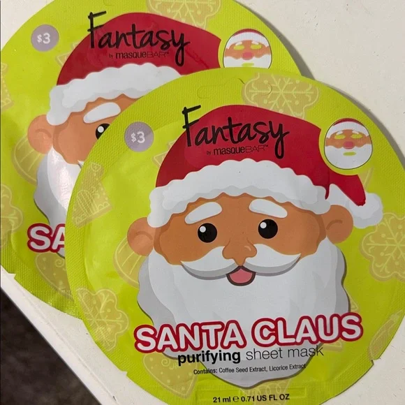 Fantasy by MasqueBAR Santa Claus Purifying Sheet Mask - Red and White - Picture 1 of 1